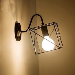 Nástenné lampy American Industry Nostalgic Vintage Lron Loft Loft Aisle Wall lamps for Balcon