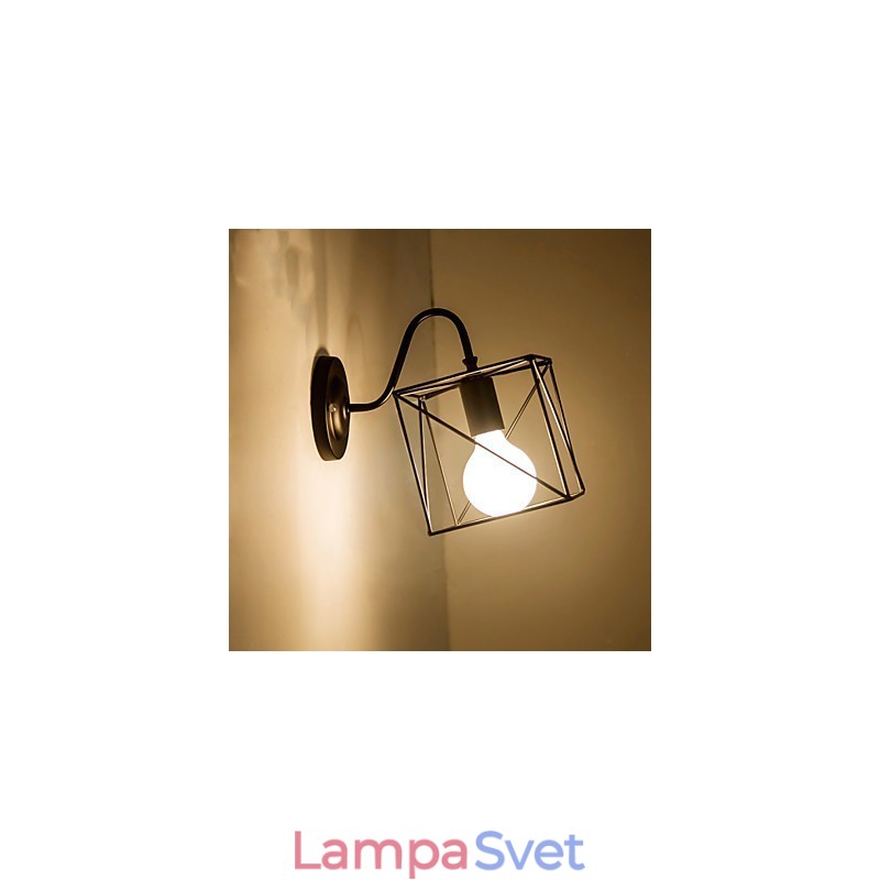 Nástenné lampy American Industry Nostalgic Vintage Lron Loft Loft Aisle Wall lamps for Balcon