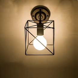 Nástenné lampy American Industry Nostalgic Vintage Lron Loft Loft Aisle Wall lamps for Balcon