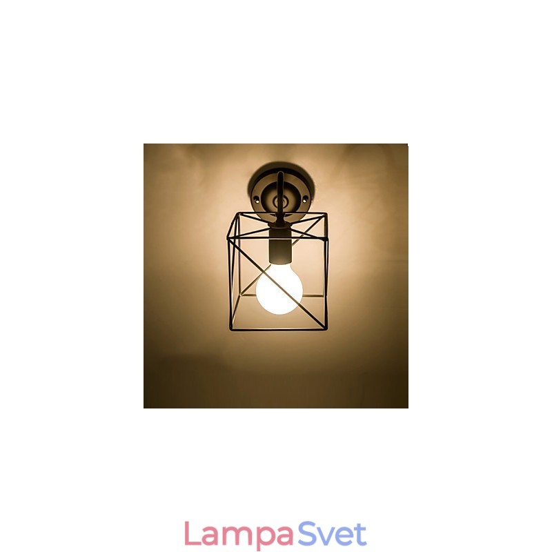 Nástenné lampy American Industry Nostalgic Vintage Lron Loft Loft Aisle Wall lamps for Balcon