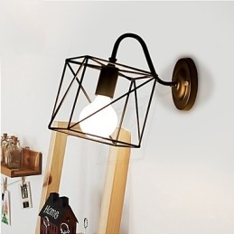 Nástenné lampy American Industry Nostalgic Vintage Lron Loft Loft Aisle Wall lamps for Balcon
