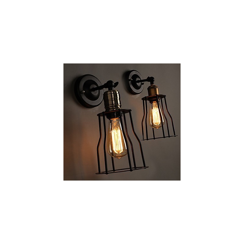 Creative Hlava postele Titánová kovová nástenná lampa Svetlo