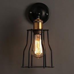 Creative Hlava postele Titánová kovová nástenná lampa Svetlo