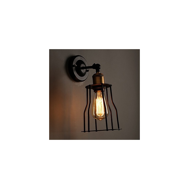 Creative Hlava postele Titánová kovová nástenná lampa Svetlo