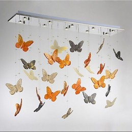 Závesná lampa Butterfly Crystal Lamp