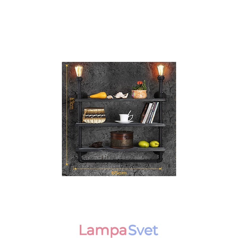 Nástenné svietidlá Mini štýl Rustic Lodge Metal