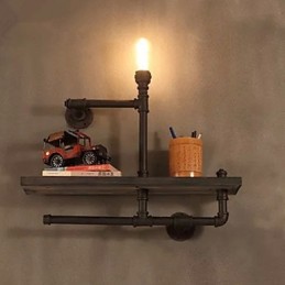 Nástenné svietidlá Mini štýl Rustic Lodge Metal
