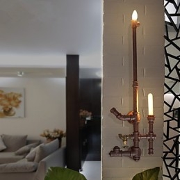Nástenné svietidlá Mini štýl Rustic Lodge Metal