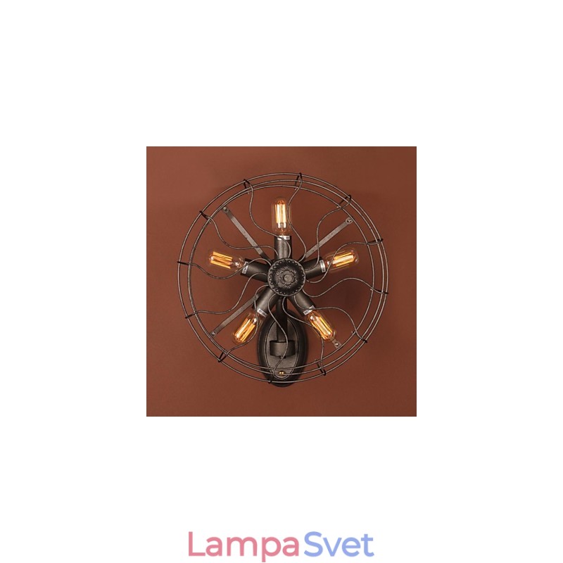 Kovové nástenné svietidlá v mini štýle