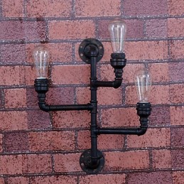 Nástenné svietidlá v mini štýle Rustic Lodge Metal