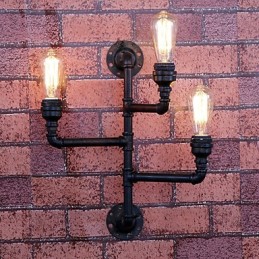 Nástenné svietidlá v mini štýle Rustic Lodge Metal