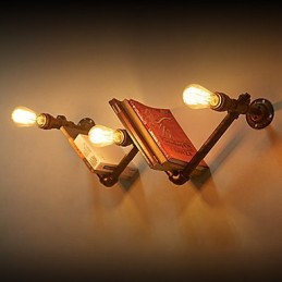 Retro kovové postele na stenu Sconce Village Pastoračné Nástenné svietidlá do obývacej izby Nástenná lampa do jedálne