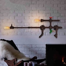 Nástenné svietidlá Mini štýl Rustic Lodge Metal