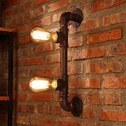 Nástenné svietidlá Mini štýl Rustic Lodge Metal