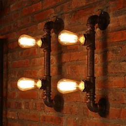 Nástenné svietidlá Mini štýl Rustic Lodge Metal