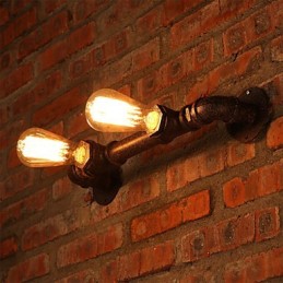 Nástenné svietidlá Mini štýl Rustic Lodge Metal