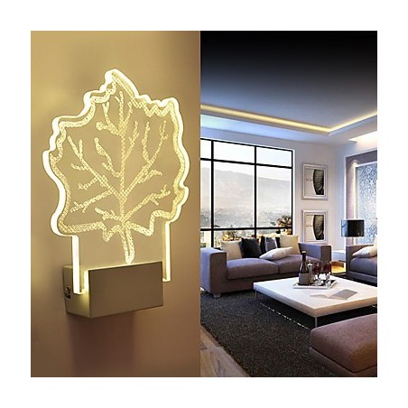 Akrylová nástenná lampa PVC lampa Light Chip Moderný súčasný kov Akrylová nástenná lampa PVC lampa Light Chip Moderný súčasný kov
