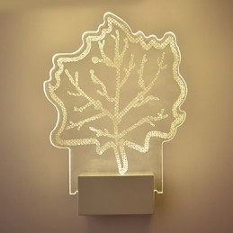 Akrylová nástenná lampa PVC lampa Light Chip Moderný súčasný kov
