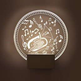 Akrylátové nástenné svietidlo PVC svietidlo ľahké moderné súčasné kovové