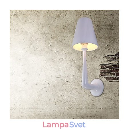 Jednostenná hotelová nástenná lampa Continental Lron Jednostenná hotelová nástenná lampa Continental Lron