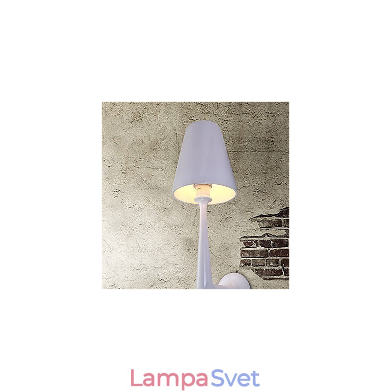 Jednostenná hotelová nástenná lampa Continental Lron