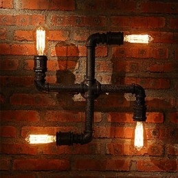 Nástenné svietidlá Mini štýl Rustic Lodge Metal