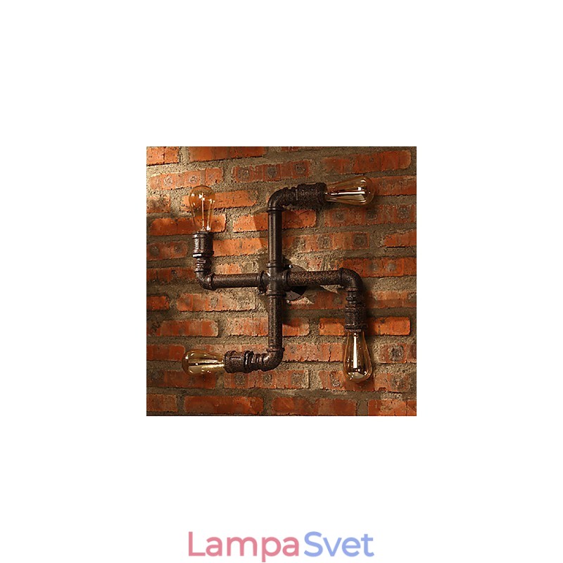 Nástenné svietidlá Mini štýl Rustic Lodge Metal