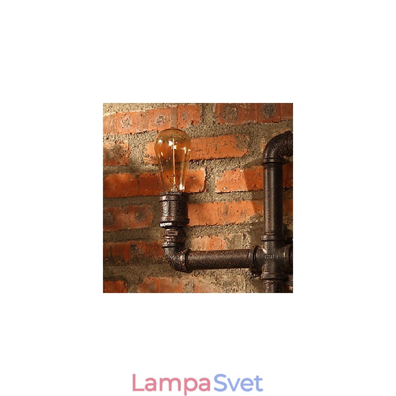 Nástenné svietidlá Mini štýl Rustic Lodge Metal