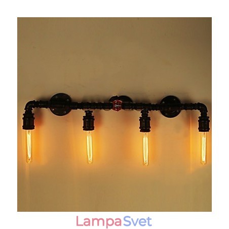 Nástenné svietidlá v mini štýle Rustic Lodge Metal