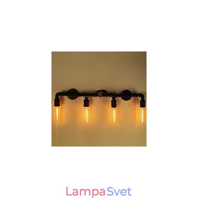 Nástenné svietidlá v mini štýle Rustic Lodge Metal