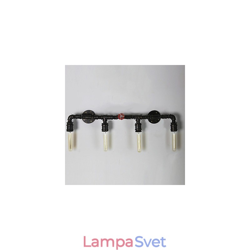 Nástenné svietidlá v mini štýle Rustic Lodge Metal