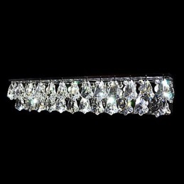 Crystal Flush Mount nástenné svietidlá Moderné súčasné kovové