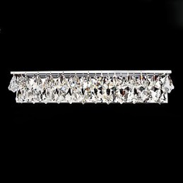 Crystal Flush Mount nástenné svietidlá Moderné súčasné kovové