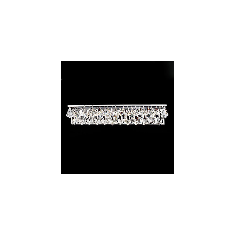 Crystal Flush Mount nástenné svietidlá Moderné súčasné kovové