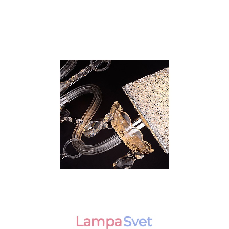 Krištáľové nástenné svietniky Tradičné klasické sklo