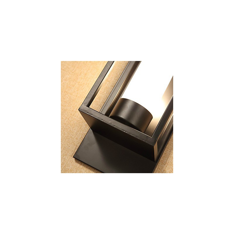 Nástenné svietidlá Nástenné svietniky Rustikálny domček Kovová jedáleň Spálňa Čitáreň Kov+sklo