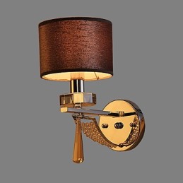 Krištáľové nástenné svietniky Moderný súčasný kov