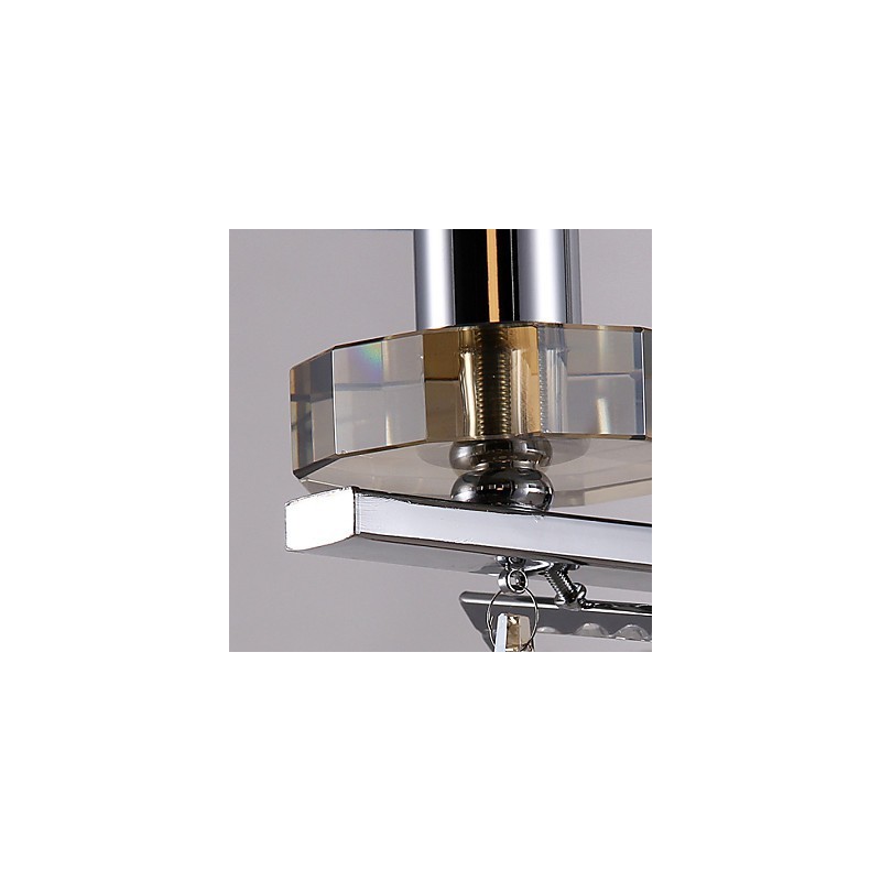 Krištáľové nástenné svietniky Moderný súčasný kov