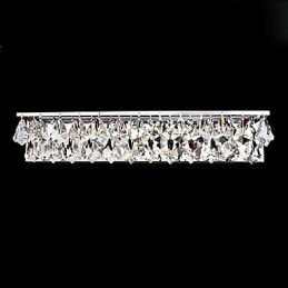 Crystal Flush Mount nástenné svietidlá Moderné súčasné kovové