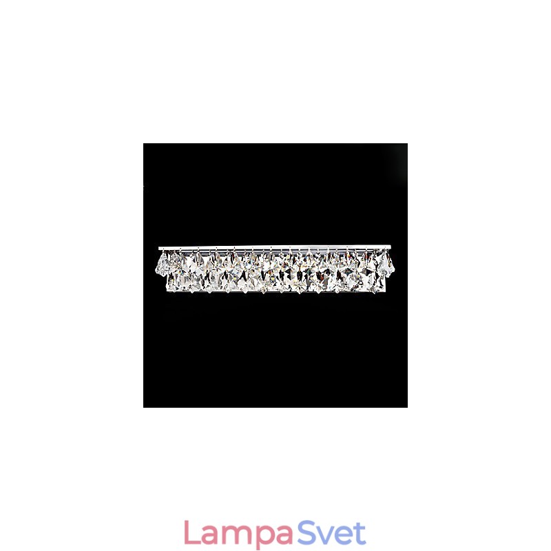 Crystal Flush Mount nástenné svietidlá Moderné súčasné kovové