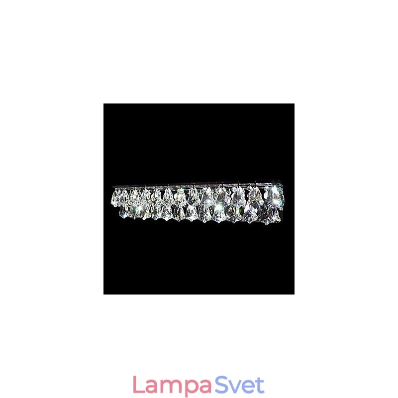 Crystal Flush Mount nástenné svietidlá Moderné súčasné kovové