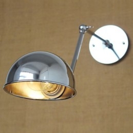 Nástenné svietniky Swing Lights Nástenné svietidlá na čítanie Mini štýl Rustic Lodge Metal