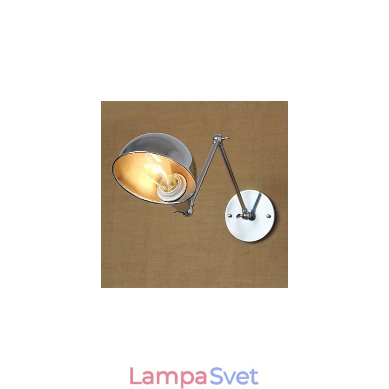 Nástenné svietniky Swing Lights Nástenné svietidlá na čítanie Mini štýl Rustic Lodge Metal
