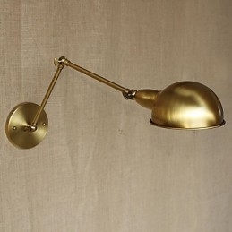 Nástenné svietniky Swing Lights Nástenné svietidlá na čítanie Mini štýl Rustic Lodge Metal