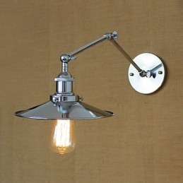 Nástenné svietniky Swing Lights Nástenné svietidlá na čítanie Mini štýl Rustic Lodge Metal