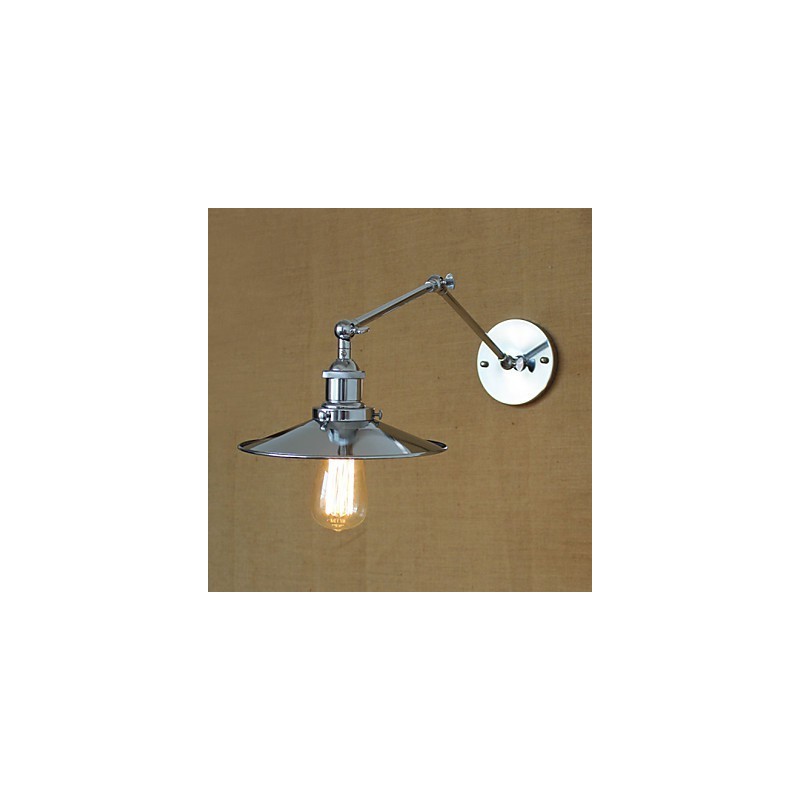 Nástenné svietniky Swing Lights Nástenné svietidlá na čítanie Mini štýl Rustic Lodge Metal