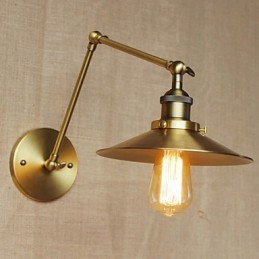 Nástenné svietniky Swing Lights Nástenné svietidlá na čítanie Mini štýl Rustic Lodge Metal