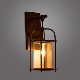 Nástenné lampy s kreatívnym industriálnym vzhľadom Nástenné lampy v štýle Severnej Ameriky s flautou Edison vo vnútri barových dekoračných svetiel