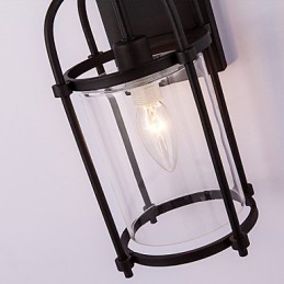 Nástenné lampy s kreatívnym industriálnym vzhľadom Nástenné lampy v štýle Severnej Ameriky s flautou Edison vo vnútri barových dekoračných svetiel