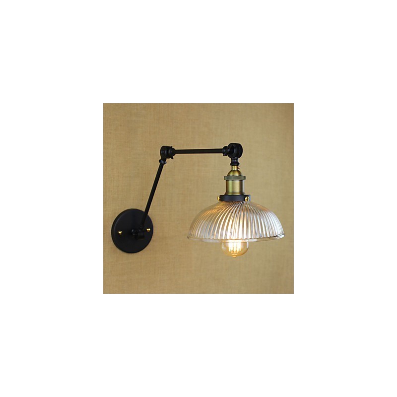 Nástenné svietniky Swing Lights Nástenné svietidlá na čítanie Mini štýl Rustic Lodge Metal